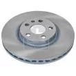 Jeu de 2 disques de frein avant FEBI BILSTEIN 12037 - Visuel 1
