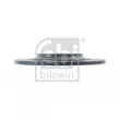 Jeu de 2 disques de frein arrière FEBI BILSTEIN 170598 - Visuel 3