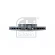 Jeu de 2 disques de frein avant FEBI BILSTEIN 170696 - Visuel 3