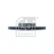 Jeu de 2 disques de frein avant FEBI BILSTEIN 170731 - Visuel 3