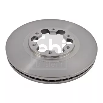 Jeu de 2 disques de frein avant FEBI BILSTEIN 170741