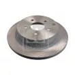 Jeu de 2 disques de frein arrière FEBI BILSTEIN 170743 - Visuel 1