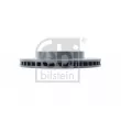 Jeu de 2 disques de frein avant FEBI BILSTEIN 170750 - Visuel 3