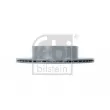 Jeu de 2 disques de frein arrière FEBI BILSTEIN 170752 - Visuel 3