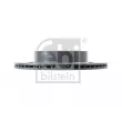 Jeu de 2 disques de frein arrière FEBI BILSTEIN 170755 - Visuel 3