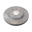 Jeu de 2 disques de frein avant FEBI BILSTEIN 170790 - Visuel 1