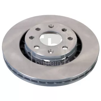 Jeu de 2 disques de frein avant FEBI BILSTEIN 171424