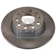 Jeu de 2 disques de frein arrière FEBI BILSTEIN 171439 - Visuel 1