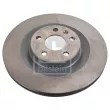 Jeu de 2 disques de frein arrière FEBI BILSTEIN 171444 - Visuel 1