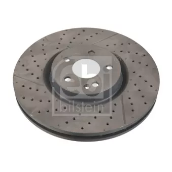 Jeu de 2 disques de frein avant FEBI BILSTEIN 171465