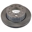 Jeu de 2 disques de frein arrière FEBI BILSTEIN 171496 - Visuel 1