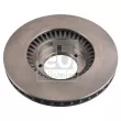 Jeu de 2 disques de frein avant FEBI BILSTEIN 171504 - Visuel 2