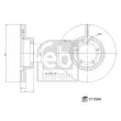Jeu de 2 disques de frein avant FEBI BILSTEIN 171504 - Visuel 3