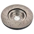Jeu de 2 disques de frein avant FEBI BILSTEIN 172925 - Visuel 2
