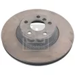 Jeu de 2 disques de frein avant FEBI BILSTEIN 173011 - Visuel 1