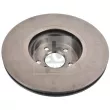 Jeu de 2 disques de frein avant FEBI BILSTEIN 173011 - Visuel 2
