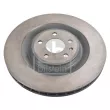Jeu de 2 disques de frein arrière FEBI BILSTEIN 173026 - Visuel 1
