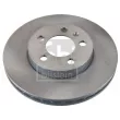 Jeu de 2 disques de frein avant FEBI BILSTEIN 174450 - Visuel 1