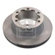 Jeu de 2 disques de frein arrière FEBI BILSTEIN 174451 - Visuel 1