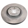 Jeu de 2 disques de frein avant FEBI BILSTEIN 174536 - Visuel 1
