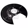 Déflecteur, disque de frein arrière gauche FEBI BILSTEIN 174660 - Visuel 1