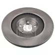 Jeu de 2 disques de frein arrière FEBI BILSTEIN 174754 - Visuel 2