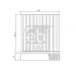 Filtre, air de l'habitacle FEBI BILSTEIN 174913 - Visuel 3