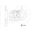 Jeu de 2 disques de frein avant FEBI BILSTEIN 175496 - Visuel 3