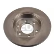 Jeu de 2 disques de frein arrière FEBI BILSTEIN 175505 - Visuel 2