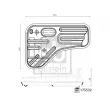 Filtre hydraulique, boîte automatique FEBI BILSTEIN 175532 - Visuel 3