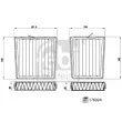 Kit de filtres, air d'habitacle FEBI BILSTEIN 176024 - Visuel 3