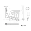 Bras de liaison, suspension de roue arrière droit FEBI BILSTEIN 176061 - Visuel 3