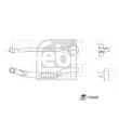 Triangle ou bras de suspension (train avant) FEBI BILSTEIN 176369 - Visuel 3