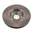 Jeu de 2 disques de frein avant FEBI BILSTEIN 176658 - Visuel 2