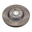Jeu de 2 disques de frein avant FEBI BILSTEIN 176973 - Visuel 1