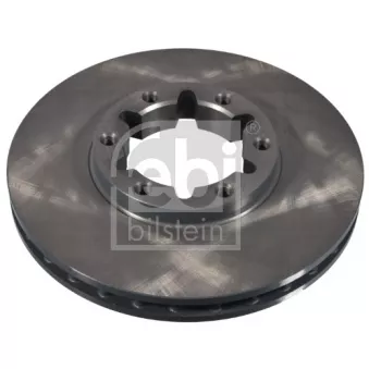 Jeu de 2 disques de frein avant FEBI BILSTEIN