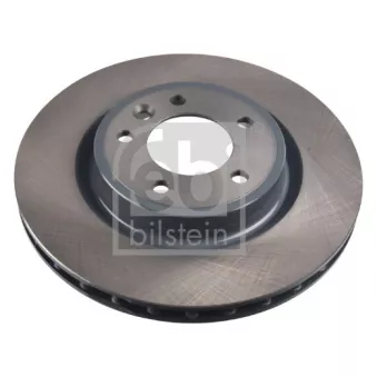 Jeu de 2 disques de frein arrière FEBI BILSTEIN