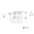 Entretoise/tige, stabilisateur avant gauche FEBI BILSTEIN 177880 - Visuel 2