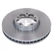 Jeu de 2 disques de frein avant FEBI BILSTEIN 178027 - Visuel 1