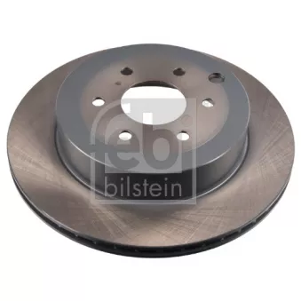 Jeu de 2 disques de frein arrière FEBI BILSTEIN 178650