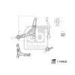 Triangle ou bras de suspension (train avant) FEBI BILSTEIN 179408 - Visuel 2