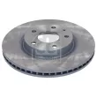 Jeu de 2 disques de frein avant FEBI BILSTEIN 180008 - Visuel 1