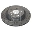 Jeu de 2 disques de frein arrière FEBI BILSTEIN 181539 - Visuel 1