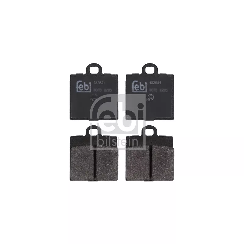 Jeu de 4 plaquettes de frein avant FEBI BILSTEIN 183641