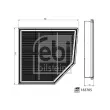 Filtre à air FEBI BILSTEIN 183705 - Visuel 3