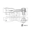 Bras de liaison, suspension de roue arrière gauche FEBI BILSTEIN 184212 - Visuel 3