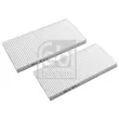 Kit de filtres, air d'habitacle FEBI BILSTEIN 184406 - Visuel 2