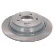 Jeu de 2 disques de frein arrière FEBI BILSTEIN 24077 - Visuel 1