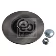 Jeu de 2 disques de frein arrière FEBI BILSTEIN 28154 - Visuel 2