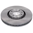 Jeu de 2 disques de frein avant FEBI BILSTEIN 30402 - Visuel 1
